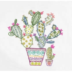 Kit de broderie Cactus