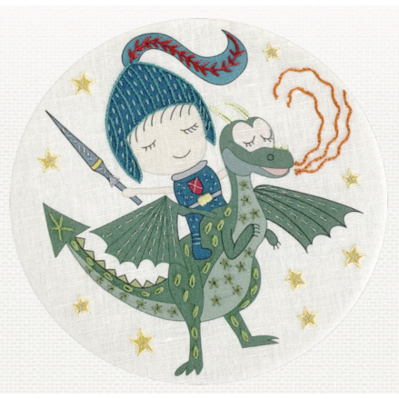 Kit de broderie enfant - dragon