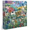 Puzzle Eeboo 1000 pièces - English Hedgerow
