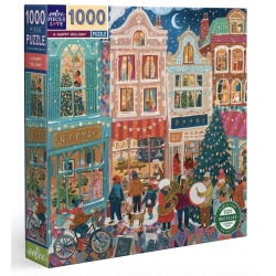 Puzzle Eeboo 1000 pièces - A Happy Holiday