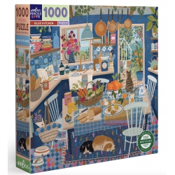 Puzzle Eeboo 1000 pièces - Blue Kitchen