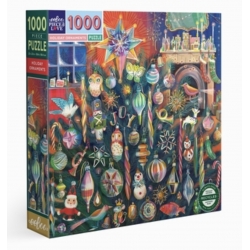 Puzzle Eeboo 1000 pièces - Holiday ornament