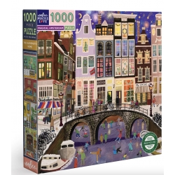 Magical Amsterdam 1000 Piece Puzzle Eeboo