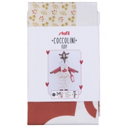Tissu Coccolini Stafil - coupon doudou à coudre