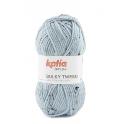 Bulky Tweed - bleu ciel 211