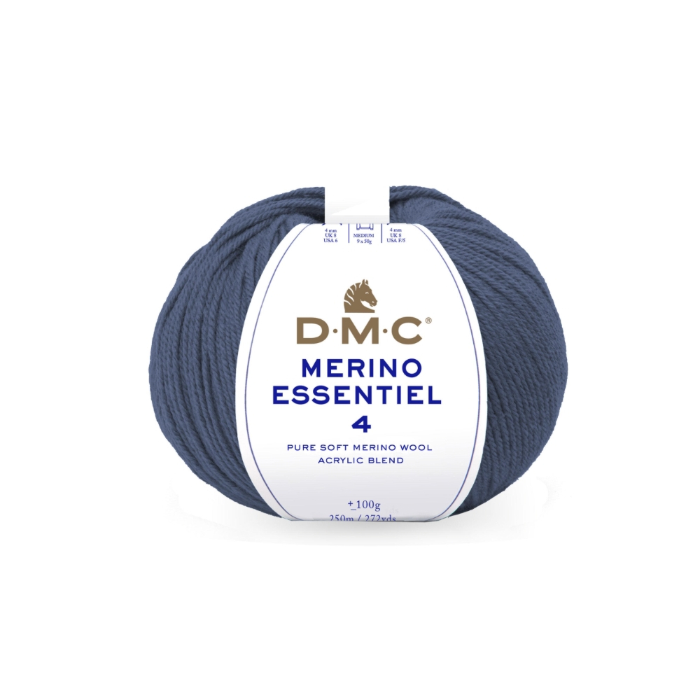 Laine Merino essentiel 4 - bleu 887