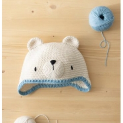 Kit crochet Anchor® bonnet ours