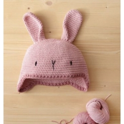 Kit crochet Anchor® bonnet lapin