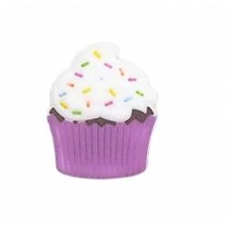 Embouts d'aiguilles - cupcake violet