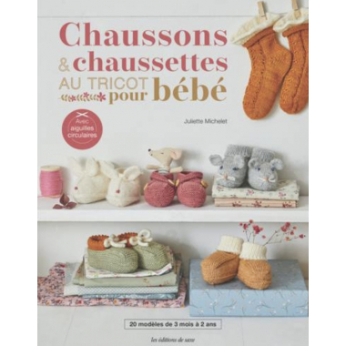 CHAUSSONS & CHAUSSETTES AU TRICOT POUR BEBE