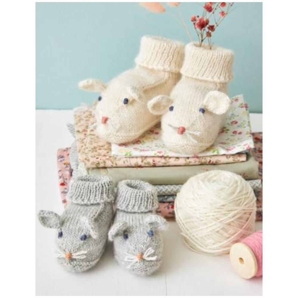 CHAUSSONS & CHAUSSETTES AU TRICOT POUR BEBE