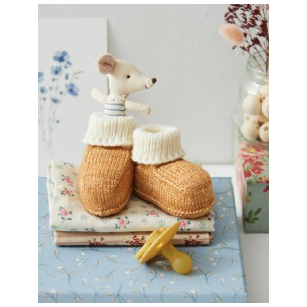 CHAUSSONS & CHAUSSETTES AU TRICOT POUR BEBE