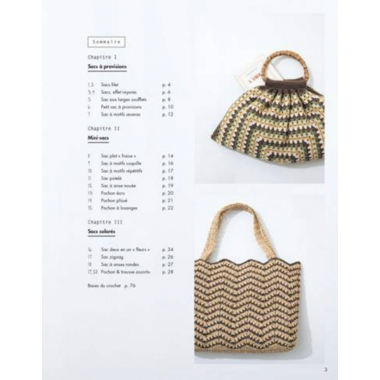 SACS SHOPPING AU CROCHET