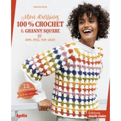 Mon dressing 100% crochet & granny square