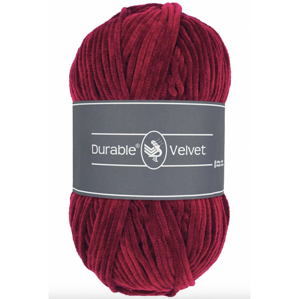Durable Velvet - bordeaux 222 Durable Velvet - bordeaux 222