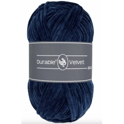 Durable Velvet - bleu marine 321