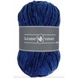 Durable Velvet - bleu jeans 370