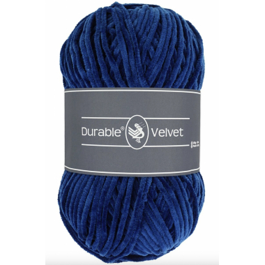 Durable Velvet - bleu jeans 370