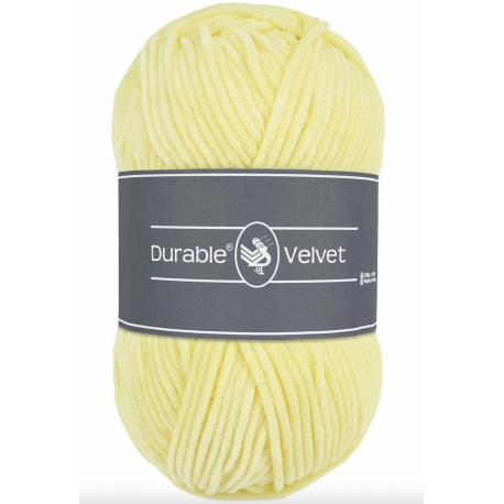 Durable Velvet - jaune clair 309
