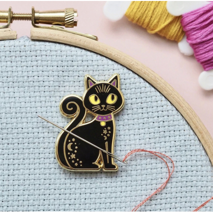 Needle minder - Caterpillar Cross stitch