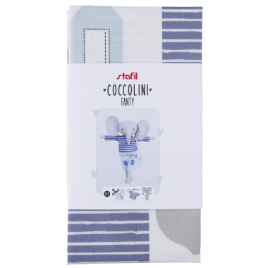 Tissu Coccolini Stafil - coupon doudou à coudre