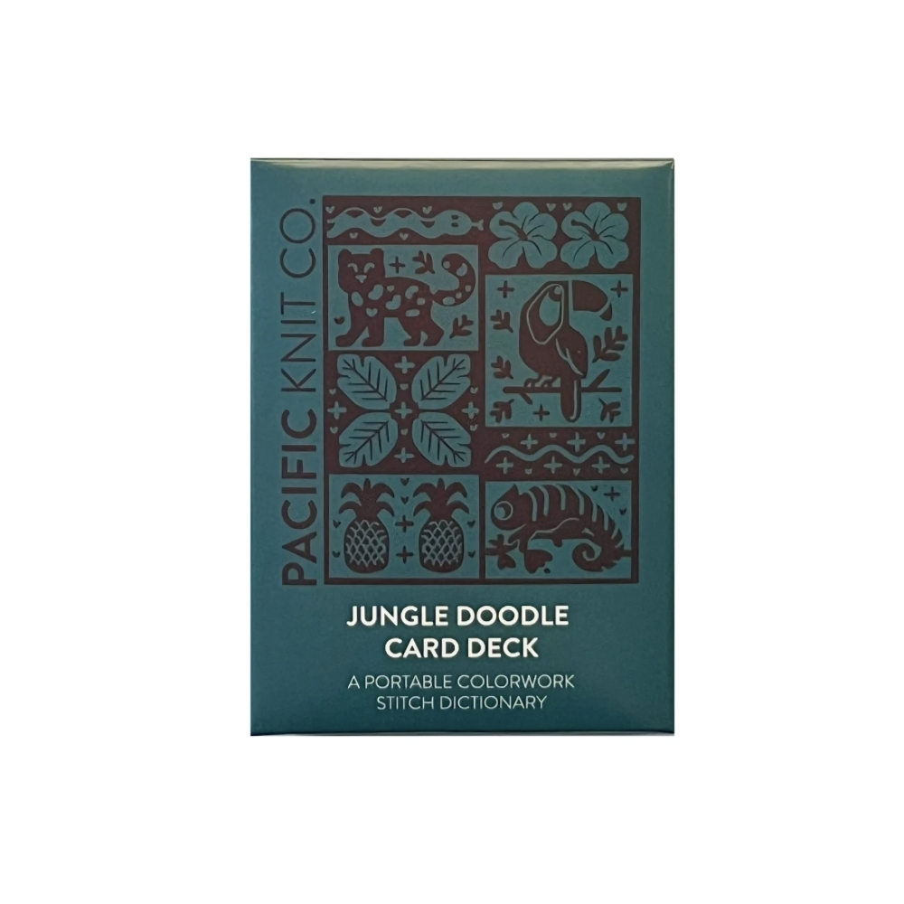 Jungle Doodle Card Deck - Pacific Knit Co