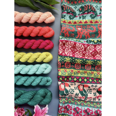 Jungle Doodle Card Deck - Pacific Knit Co