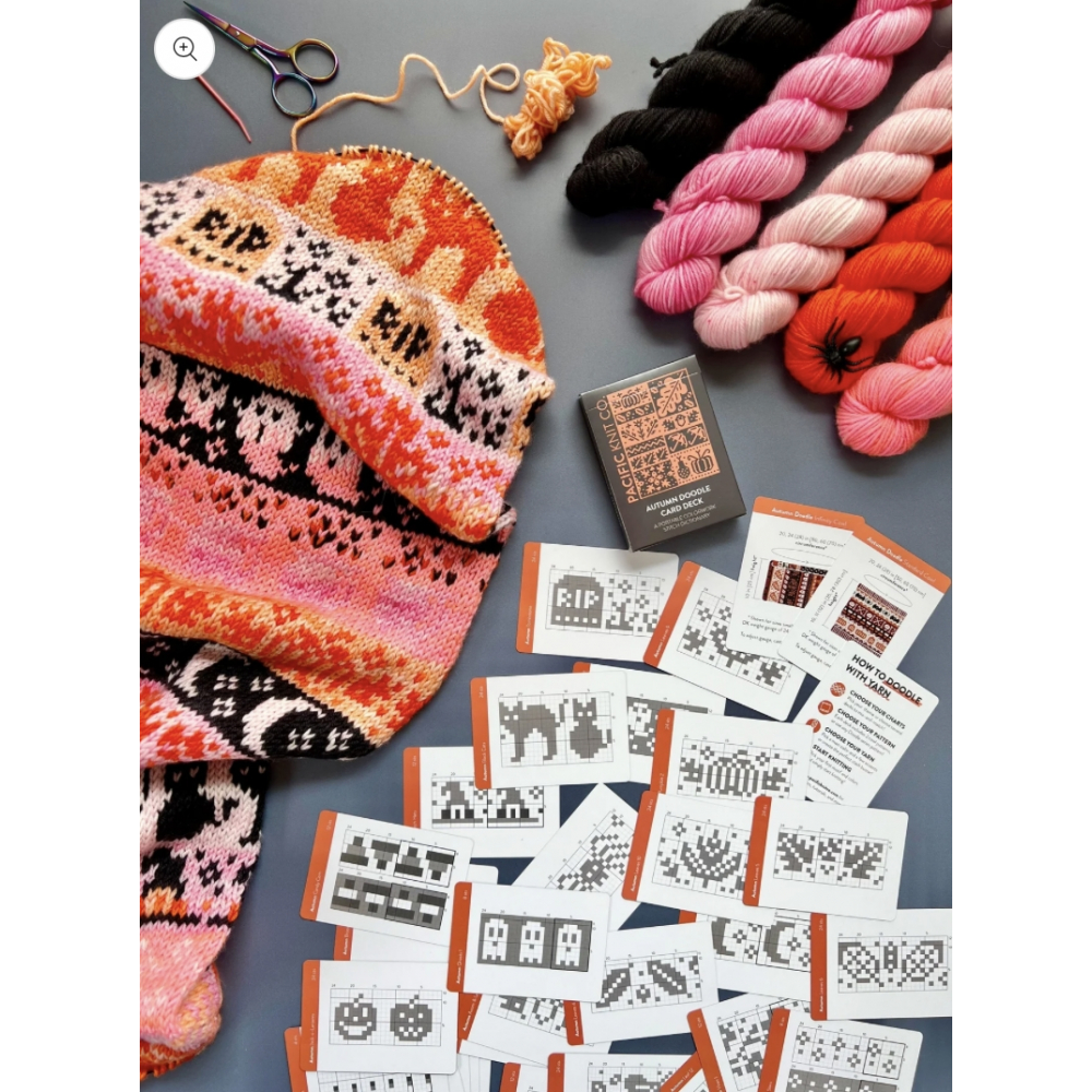 Autumn Doodle Card Deck - Pacific Knit Co