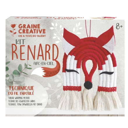 KIT ARC EN CIEL RENARD ART DU FIL ENFANT