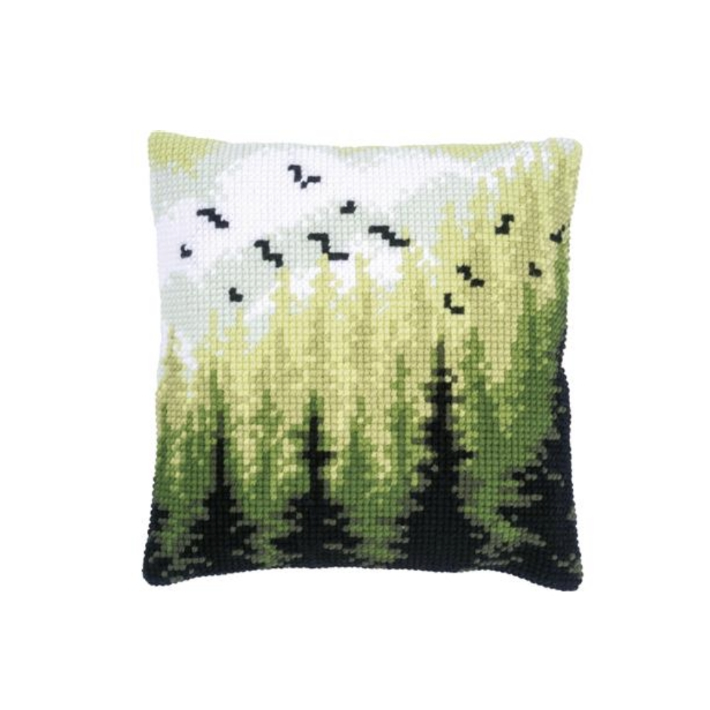 KIT COUSSIN AU POINT DE CROIX FORÊT KIT COUSSIN AU POINT DE CROIX FORÊT