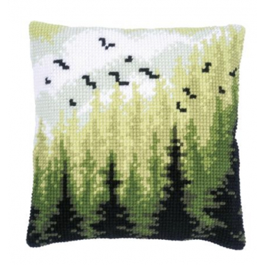 KIT COUSSIN AU POINT DE CROIX FORÊT