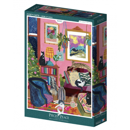 Chats Douillets Puzzle 1000 pièces