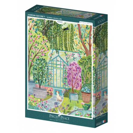 Jardin Secret Puzzle 1000 pièces