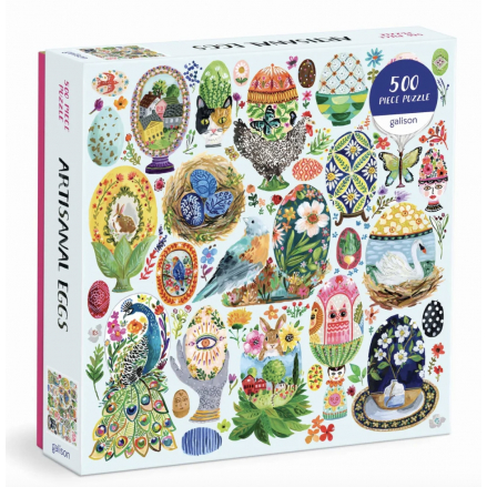 Artisanal Eggs 500 Piece Puzzle - Galison