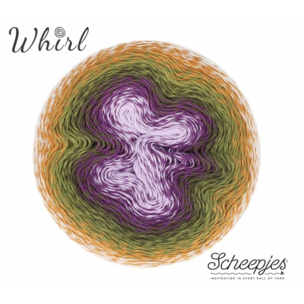 Scheepjes Whirl 1x1000m - 791 Kiwi Crush Crumble