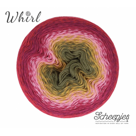 Scheepjes Whirl 1x1000m - 793 Goji Sorbet Dream