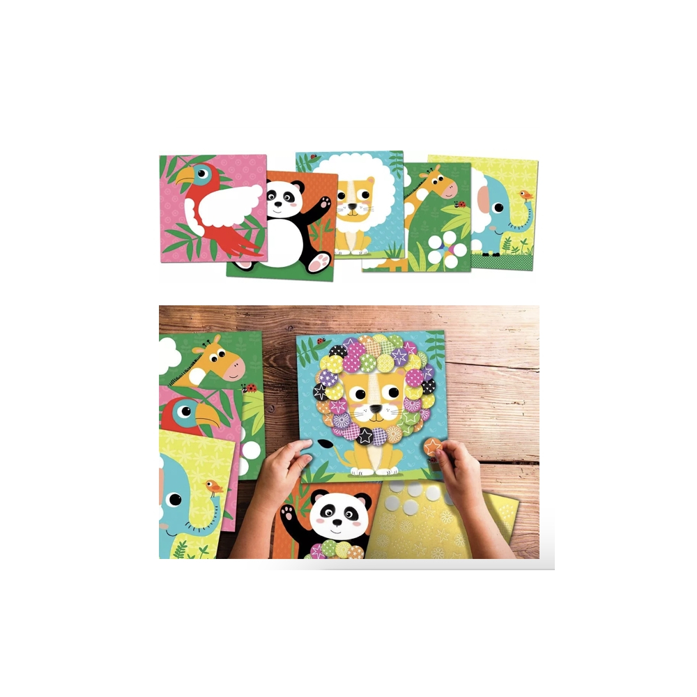 Feutrine "Dans la savane" - 3 ans et plus