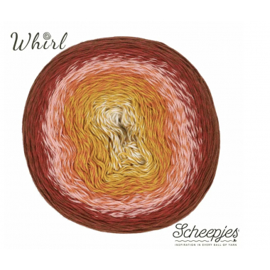 Scheepjes cotton Whirl 1x1000m - 714 cherry on top