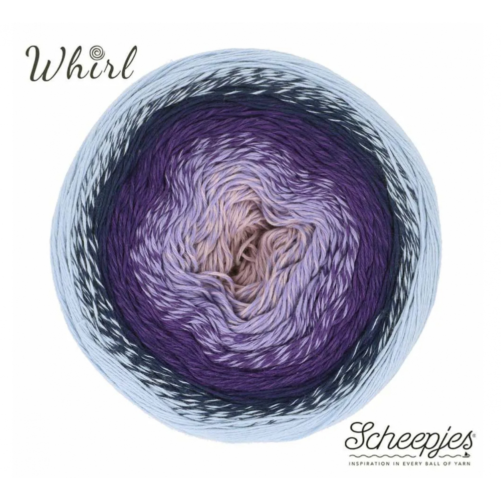 Scheepjes Cotton Whirl 1x1000m - 722 Forest Fruit Juice Scheepjes Cotton Whirl 1x1000m - 722 Forest Fruit Juice