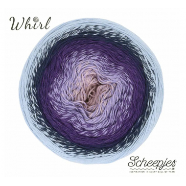 Scheepjes Cotton Whirl 1x1000m - 722 Forest Fruit Juice