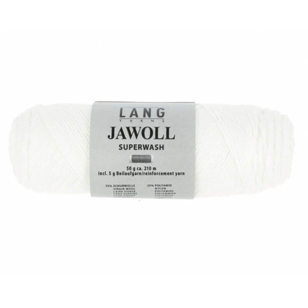 Jawoll - Lang yarns blanc 001