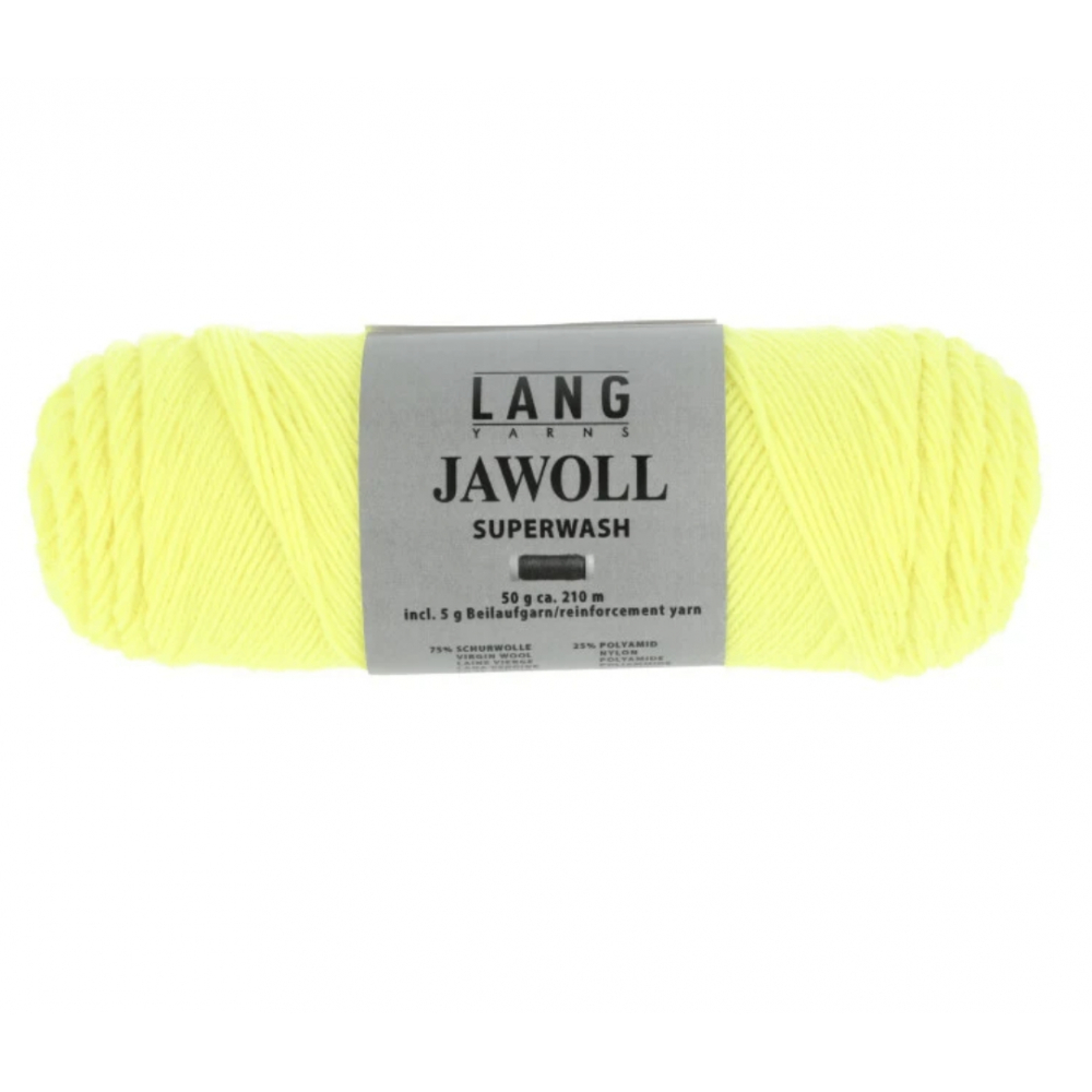 Jawoll - Lang yarns jaune fluo 313 Jawoll - Lang yarns jaune fluo 313