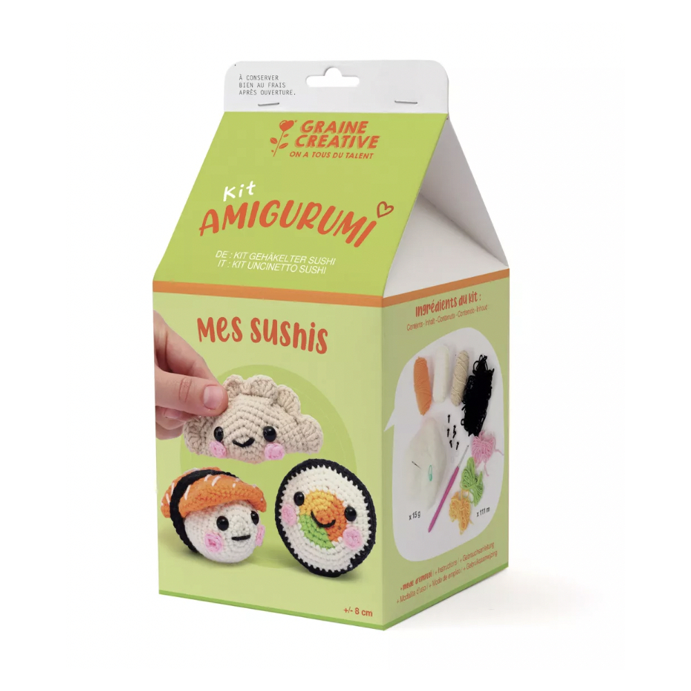 KIT AMIGURUMI MES SUSHIS