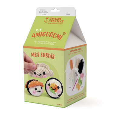 KIT AMIGURUMI MES SUSHIS