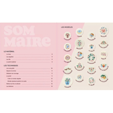 LES MODELES AU POINT DE CROIX DE CARO TRICOTE