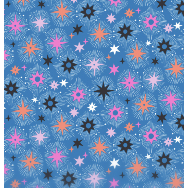 TISSU DASHWOOD STUDIO -desert moon - COTON - 110 CM - ÉTOILES