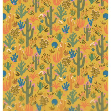 TISSU DASHWOOD STUDIO -desert moon - COTON - 110 CM - CACTUS