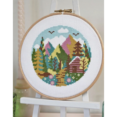 Forest Peaks - kit de point de croix Caterpillar cross stitch
