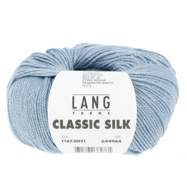 Classic Silk - Lang Yarns bleu ciel 021
