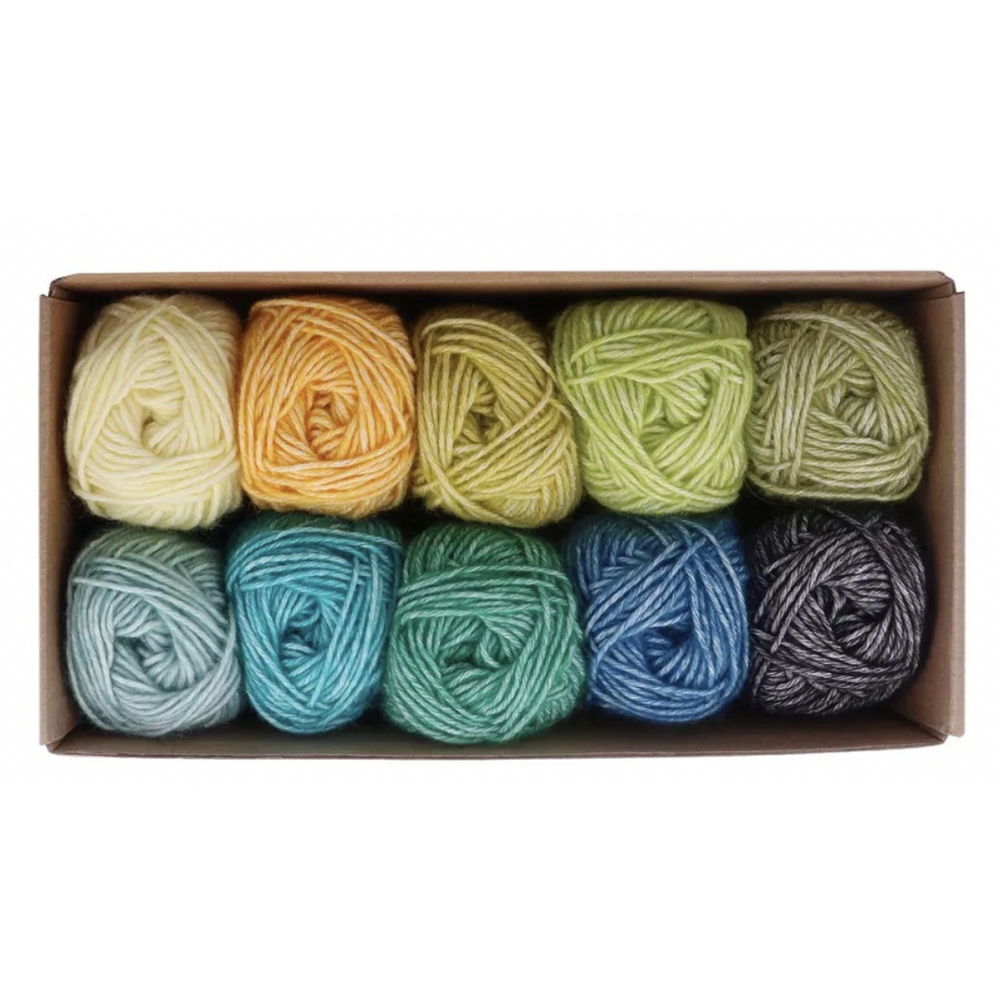 Scheepjes Stone Washed colour pack 10x25g - Grounding